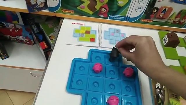 игры Бондибон Логическая игра BONDIBON Три маленьких поросёнка, арт. SG 019 RU