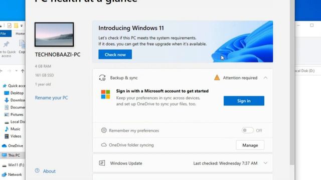 Windows 11-22H2:Free Upgrade Windows 10 to Windows 11 on unsupported hardware |TechnoBaazi| |Hindi|