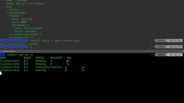 Kubernetes: PoC Liveness Probe