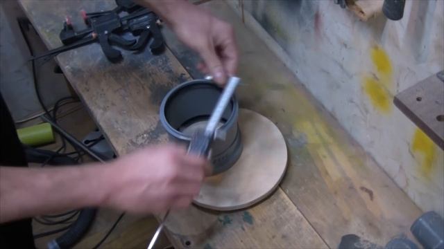 DIY. Циклонный фильтр циклон в домашнюю мастерскую своими руками.