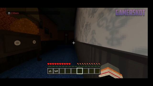 Map MCPE Five Nights at Freddy'S 4  Gameplay Night 1 | Fnaf4 map for Minecraft 1.16x