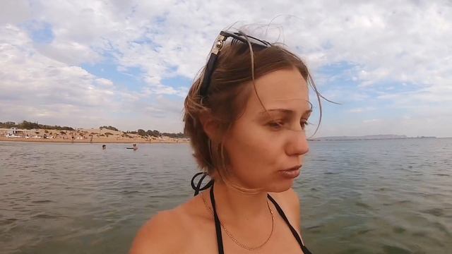 ПОСЛЕ ГРОЗЫ ⛈ АНАПА. 21.08.20 КУПАЮСЬ В ТЁПЛОЙ ВОДЕ БЕЗ ШТОРМА. СГОРЕЛО ВЧЕРА ЛИЦО. ТЕПЕРЬ Я НЕГР