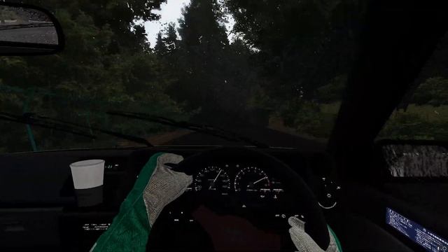 Assetto Corsa: Gunsai Touge Wet Track Run In An AE86
