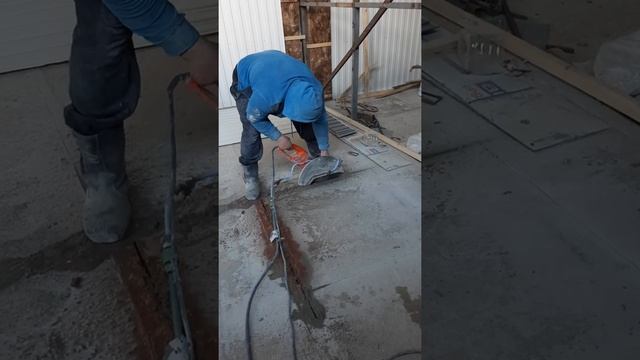 Гроза бетона - резка бетонного пола