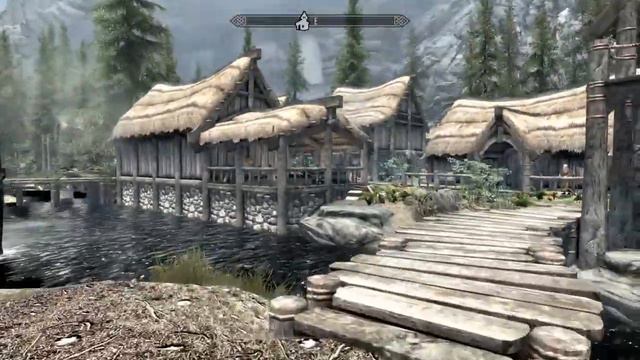 Skyrim but you live a normal life in Riverwood