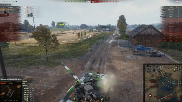 Waffenträger auf Pz. IV  vs Mission TD-15 +  Kolobanov's Medal • WoT Gameplay