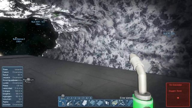 Space Engineers / Survival en Español / Ep. 20 / La entrada del hangar
