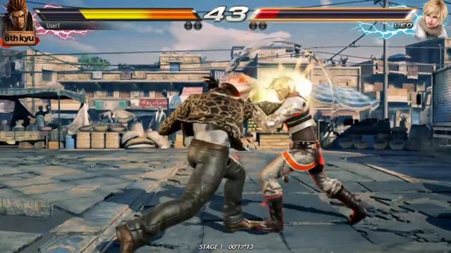 Eddie Vs. Leo [4K HDR] Tekken 7 Gameplay.