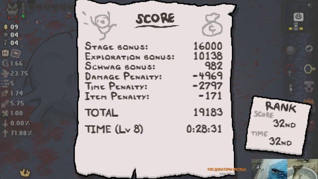 The Binding of Isaac: Afterbirth+ с jago - фан стрим 008