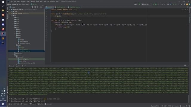 Advent Of Code 2022 - Day 6 (Typescript)