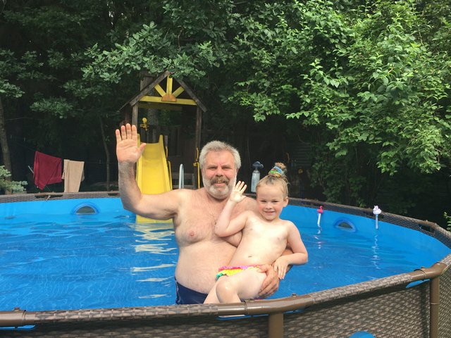 Как я наладил подогрев воды в дачном бассейне