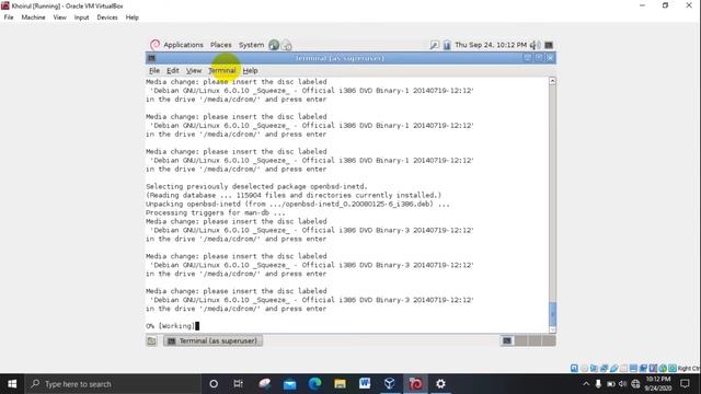 Instalasi Linux Debian 6 Beserta Konfigurasi Tanletd | FTP