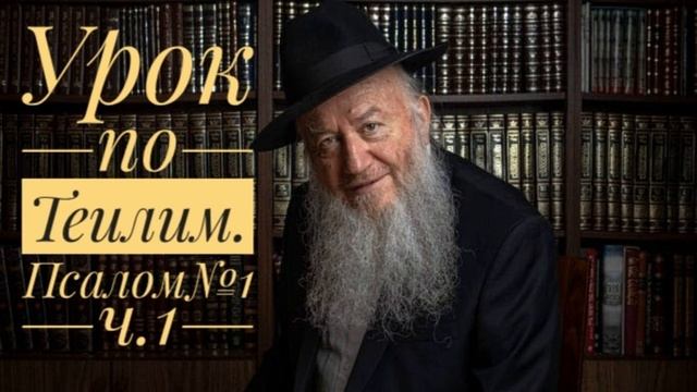 Царь Давид. Урок по Теилим [Псалом№1 ч.1] - раввин Элиягу Эссас