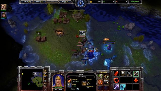 Warcraft 3 REFORGED Hard - The Scourge of Lordaeron 08 - Ravages of the Plague - NO COMMENTARY