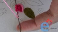 Hand Embroidery: Brazilian Embroidery/Bullion knot