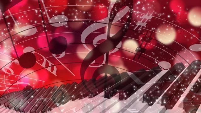 Футаж-фон МУЗЫКАЛЬНЫЙ-3. Musical Video Background HD