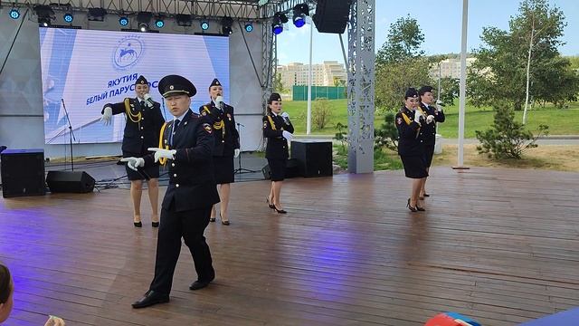 Ансамбль "Служба 02" с песней "Паруса"