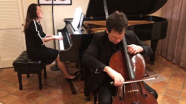 Sarasate Zapateado (arr. Feuermann) played on the cello