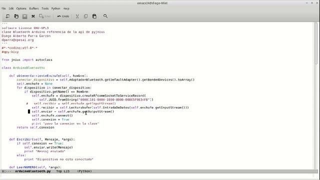 Python Kivy: Librerías nativas de Android y Java - Bluetooth