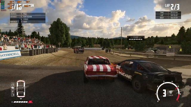 Wreckfest 2018 GamePlay (HP-Z800) Intel Xeon x5690. Arslan Arshad from SKP