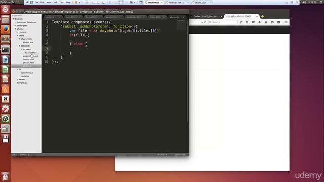 Uploading photos in mongodb