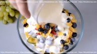 Фруктовый салат с йогуртом (готовим просто). Моя вкусная кухня.