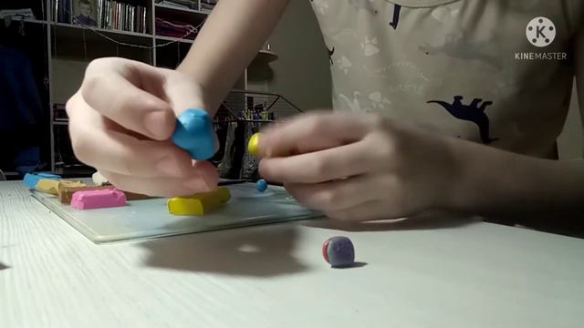 Бравл Старс: как слепить из пластилина Пайпер