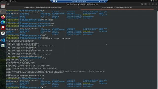 Dotnet, Docker, Kubernetes (k8s), Microk8s Exercises