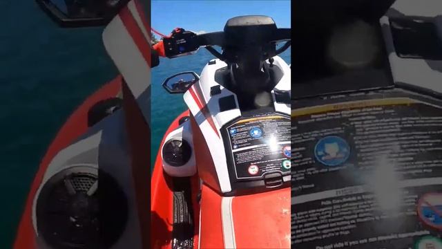 Yamaha GP1800R wide open throttle going out of the Jupiter Inlet