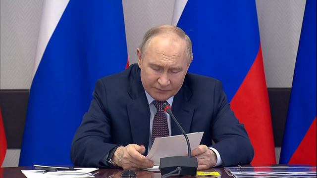Владимир Путин провёл встречу с руководителями предприятий ОПК России. 25 мая 2024 года