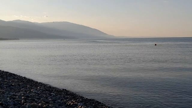 Шаманский бубен. Черное море. Вид на Абхазию. _ Shamanic tambourine. The Black Sea. View of Abkhazia