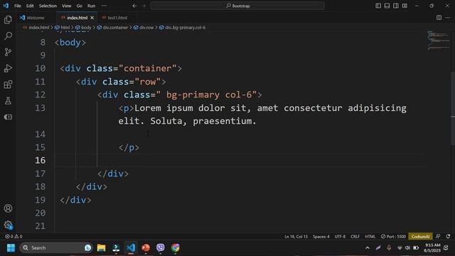 4 Grid System | grid system in bootstrap 5 | grid system in bootstrap in Nepali | bootstrap grid