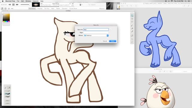 Making Angry Birds as Ponies Speedpaint (Request)