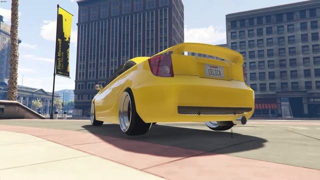 GTA 5 - Toyota Celica SS-I Cinematic Car Showcase