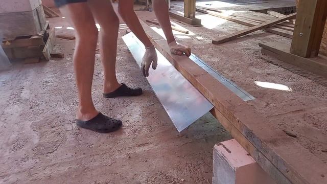 КРЫША ИЗ ПРОФЛИСТА своими руками