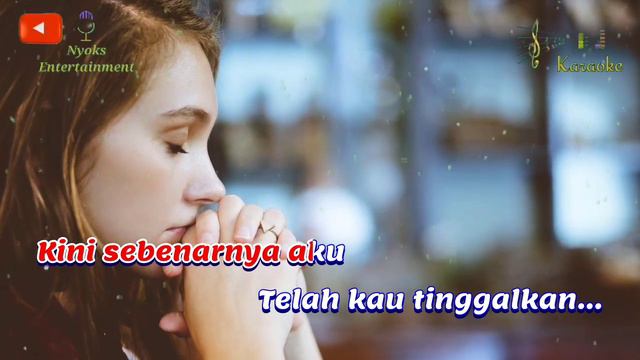 HAKIKAT SEBUAH CINTA - Saleem Iklim (Karaoke Malaysia) Nada Wanita || G minor