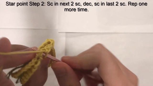 Crochet Amigurumi Star | Christmas Tree Star | Super Mario Superstar | Tutorial
