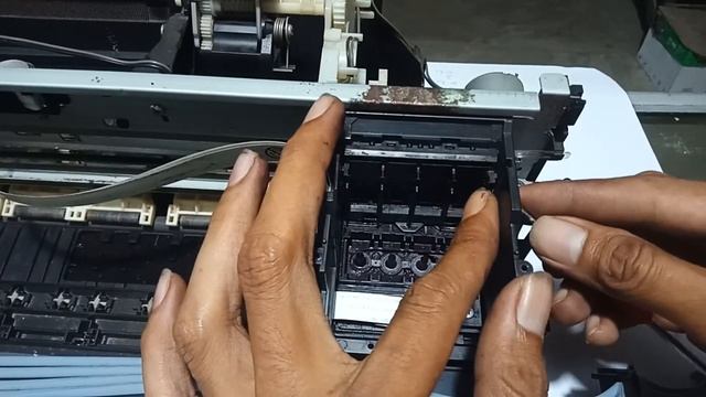 Tutorial cara melepas printhead printer epson L100