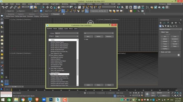 download sweep profile for 3dsmax 2021-2022