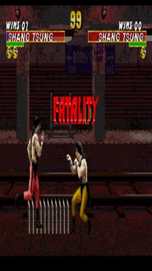 FAIL fatality у Shang tsung в UMK3