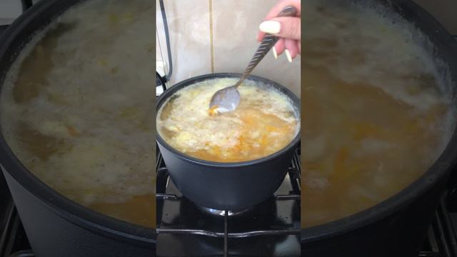Сливочный суп с креветками ✨