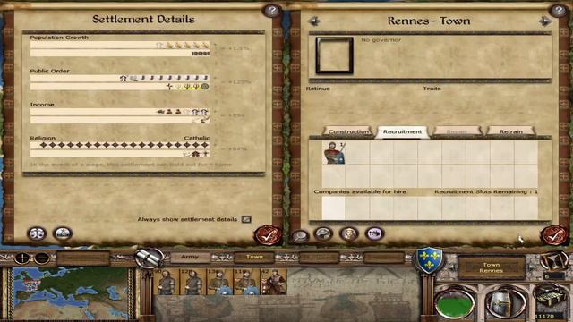 Medieval II: Total War | Royaume de France [Mod Stainless Steel] | Episode 1 [FR]