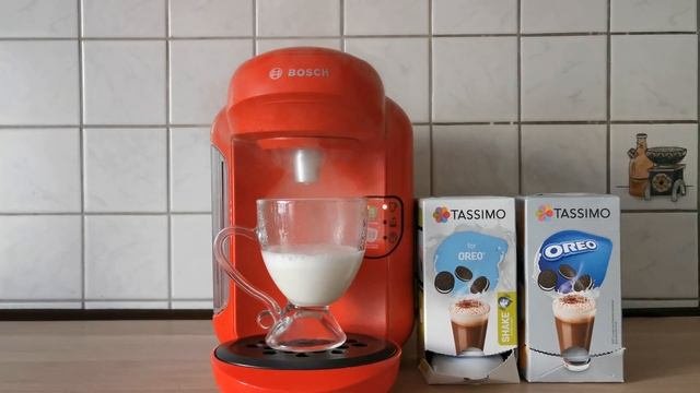 Bosch Tassimo Coffee Machine - Making a Tassimo Oreo