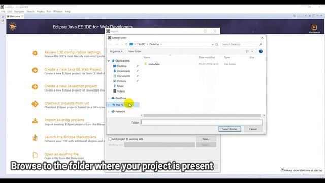 How to import an existing Java Project in Eclipse | Export & Import Eclipse Project Eclipse Program