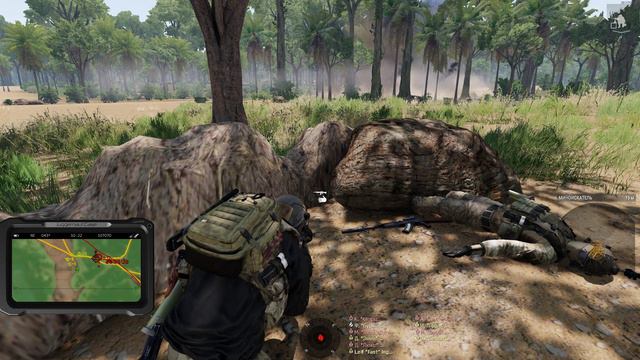 ArmA3 Бишоп VS автобус