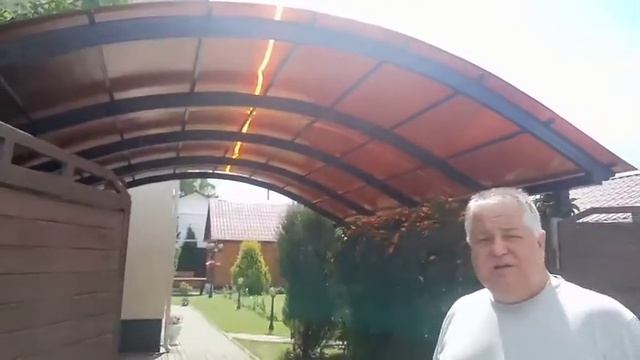 Отзыв нашего клиента (навес) ! Тюмень строй!