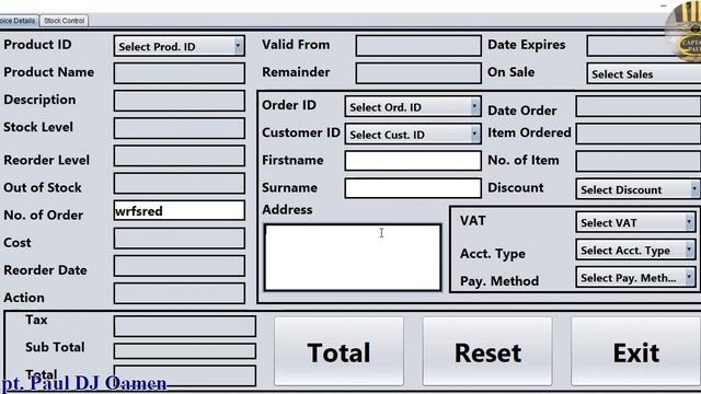 How to Create a Stock Management System using Microsoft Access in Java NetBeans - Full Tutorial