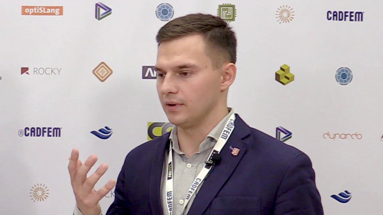 Олег Маковельский, ООО "Фабрика цифровой трансформации" на XVI конференции CADFEM/Ansys
