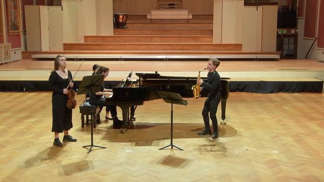 Menotti - Trio for Violin, Clarinet & Piano (arr. Kavinsky Trio)