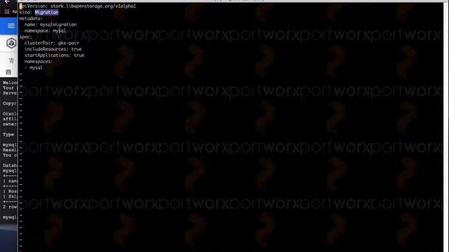 App Migration: MySQL on GKE (no audio)